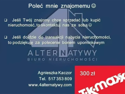 3 pokoje z aneksem balkon Ruczaj