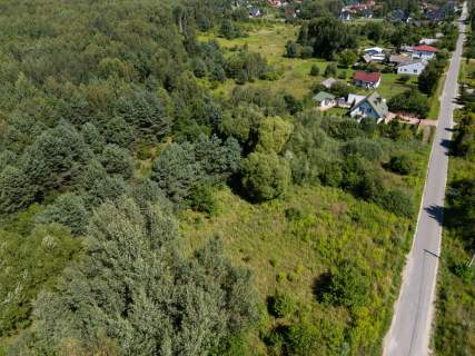 Ustawna, zielona działka budowlana-1535m2 - Janik