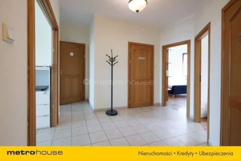 Apartament przy Metro Wilanowska panorama miasta