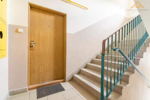 Parter, 2 balkony i widok na zieleń. Przestronne 63 m2 ,ul. Kanta