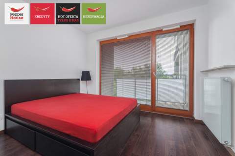 Dwustronne 2 pokoje z dwoma balkonami - 49,4m2