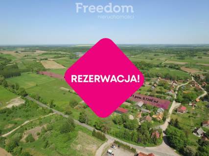 Rezerwacja Duża działka z możliwością zabudowy