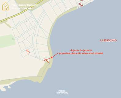 Działka w prywatnym kompleksie - jezioro Lubikowo
