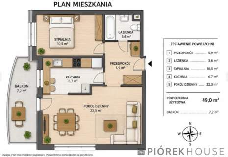 2-pokojowe mieszkanie na Białołęce
