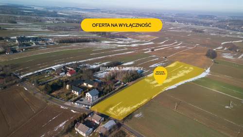 Atrakcyjna działka budowlano rolna w gminie Skała