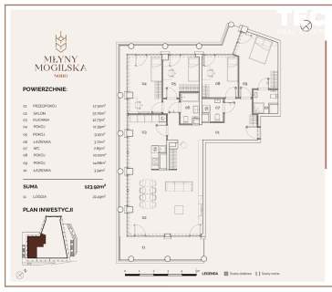 NOHO PREMIUM Apartament 12. piętro 124 m 