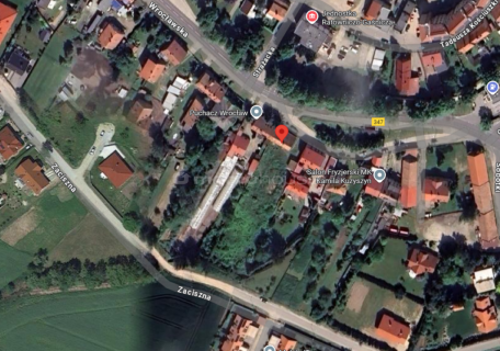 Działka budowlana na sprzedaż, 1921 m2, Kąty Wrocławskie