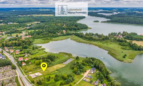 Działka z linią brzegową 1000 PUM 