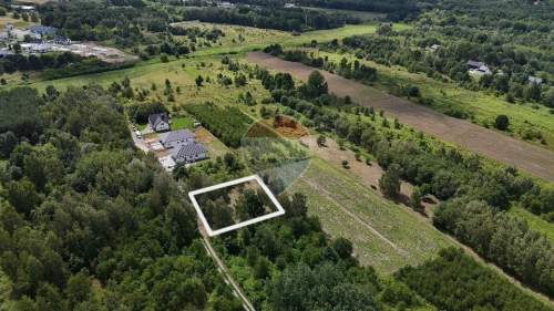 Działka z potencjałem budowlanym 1426 m - Bielicha k. Radomia