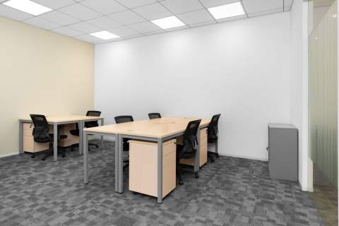 10-osobowe biuro open space w Regus Jaracza