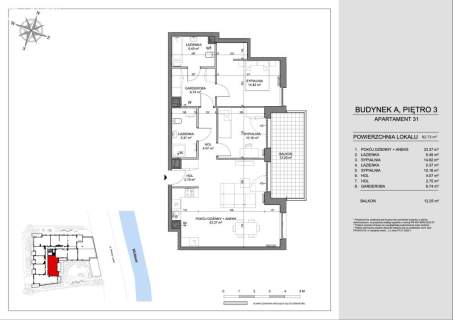 Trzypokojowy Apartament w Centrum Gdańska