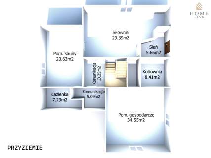 Rezydencja Warmia 352 m SPA 2 części niezal