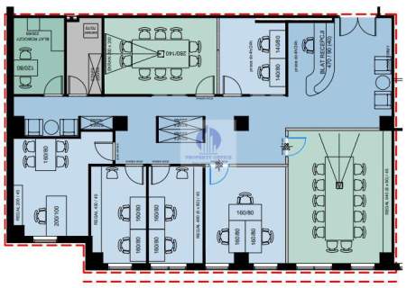 Śródmieście lokal biurowy 271,65m2 do wynajęcia