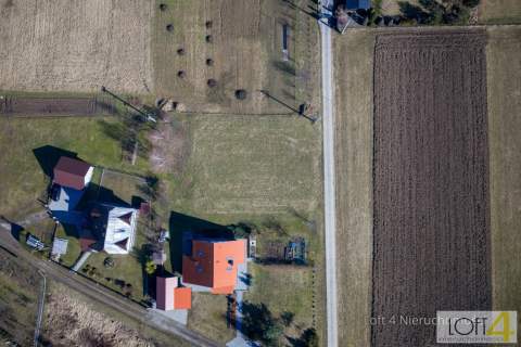 Działka 13,5 ara z panoramą na miasto, Poręba Mała