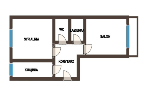 1 piętro, WRĘBOWA, balkon