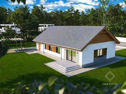 Nowoczesny dom pod lasem 107 m działka 1000 m 