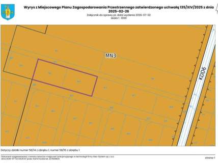 Działka budowlana na sprzedaż, 1000 m2, Serock