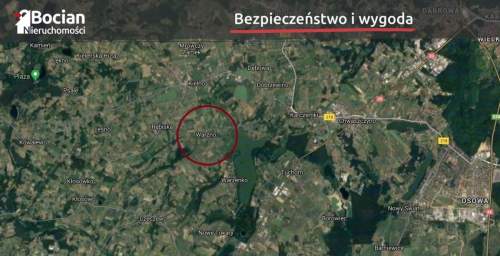 Uzbrojona, działka w spokojnej okolicy- Warzno 