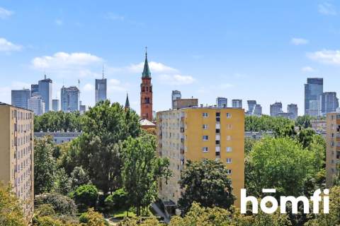 Kawalerka na Woli z niesamowitym widokiem