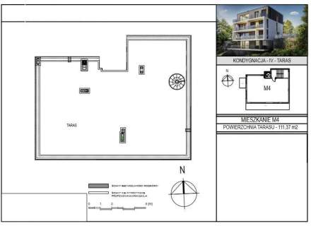Luksusowy Penthouse z Tarasem, Gdynia Redłowo