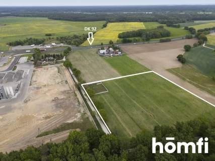 Działka usługowa z MPZP, 1,01 ha