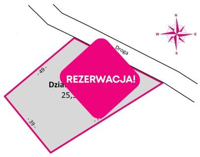 Działka pod dom WZ Harta k. Dynowa