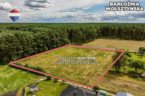 Działka z pozwoleniem na budowę osiedla
