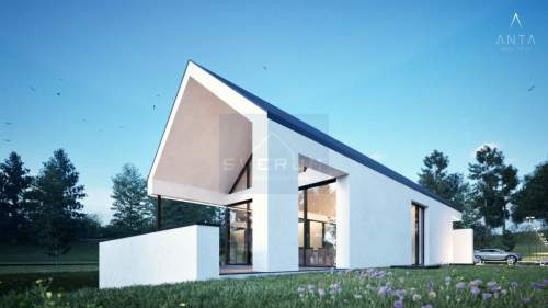 Działka budowlana 5650 m z gotowym projektem domu