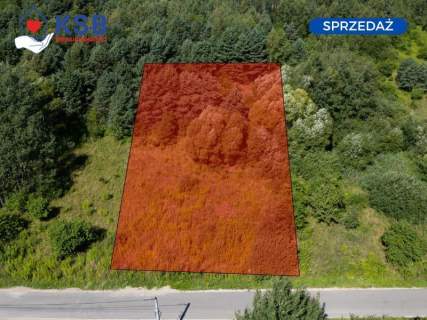 Ustawna, zielona działka budowlana-1535m2 - Janik