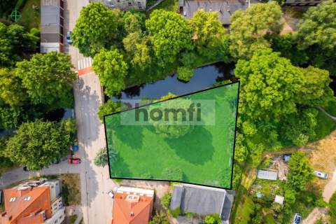 Wolnostojący dom nad rzeką w centrum Ostródy