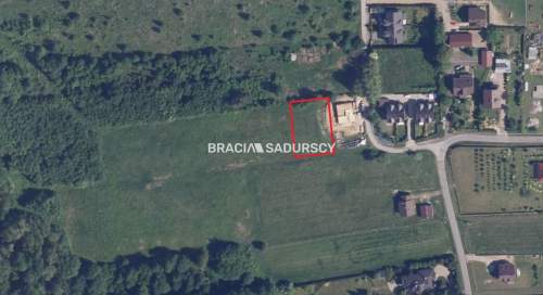 6 arów budowlanej, piękna panorama, Mogilany