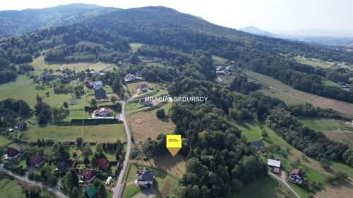 Działka pod dom 16 ar Beskid Wyspowy