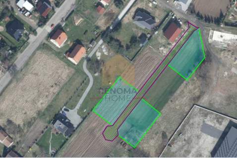 Trzy działki budowlane blisko Legnicy