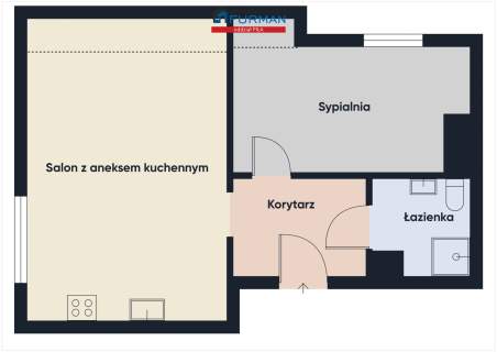 Mieszkanie 2 pokojowe na sprzedaż, blok z windą