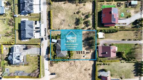 Dom 133m2 BOHO-Azyl w Zbychowie 1513m2 działka