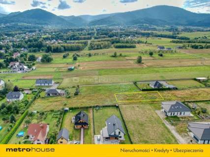 Piękna, widokowa, budowlana 900 m2 w Lipowej