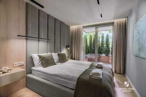 3-pokojowy apartament z tarasami przy Wiśle i ICE
