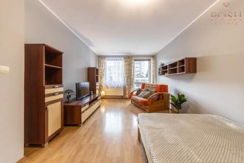 kawalerka rozkład balkon opcja 2 pokoi