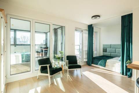 Apartament w Kołobrzegu miejsce parkingowe