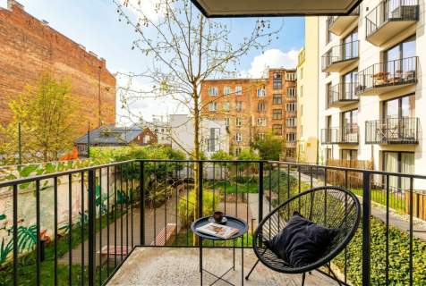 Dwa pokoje, urlokliwy balkon, nowe budownictwo