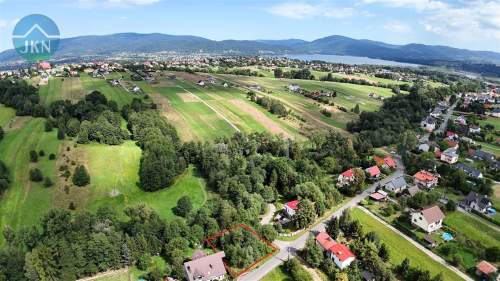 Działka budowlana na sprzedaż, 746 m2, Żywiec