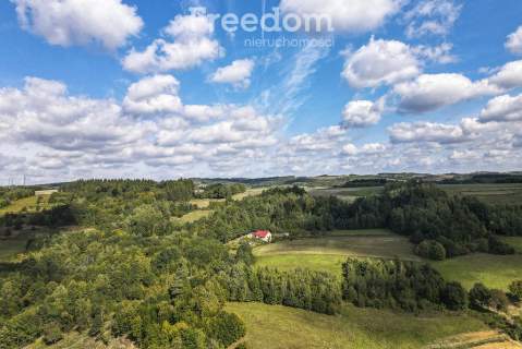 Działka budowlana 41 ar 2 WZ gm.Frysztak