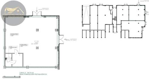 Lokale użytkowe od 109m2 do 179m2