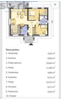 Parterowy dom 83 m2- działka 3000 m - cisza, las, szybki dojazd...