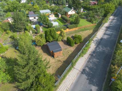 Działka ROD 335 m z domkiem ul. Dojazd 38