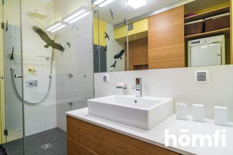 3-pokojowy apartament wykończony drewnem