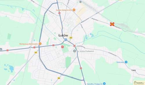 Działka budowlana 1316 m2 na sprzedaż - Wójtostwo, Łuków