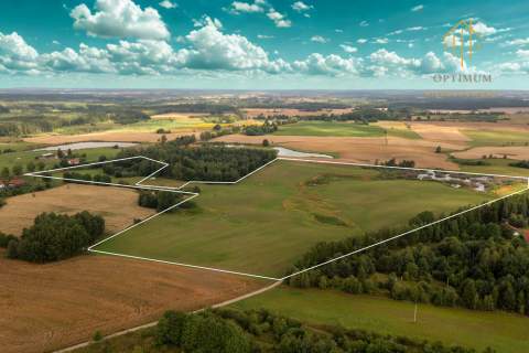 14 działek Purda Pajtuny 3004m2- 4105m2 28zł za m2