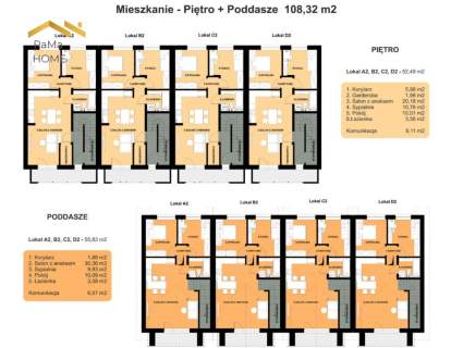 2 poziomowe 108m2 - Wieliczka Centrum - MP w cenie