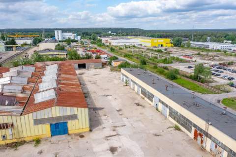 Kompleks przemysłowy 8 536 m suwnice PV